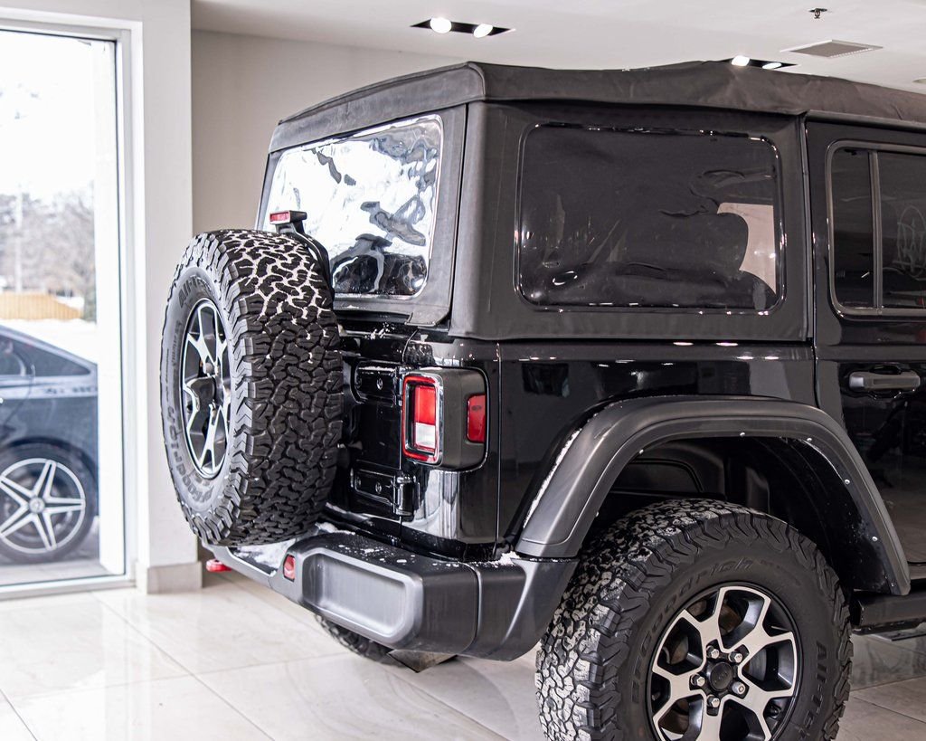 Used 2021 Black Jeep Unlimited Rubicon image 12