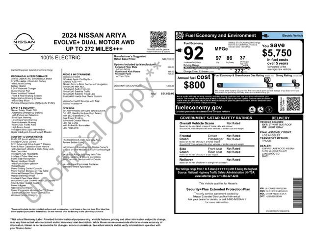 Used 2024 White Nissan EVOLVE+ e-4ORCE image 3