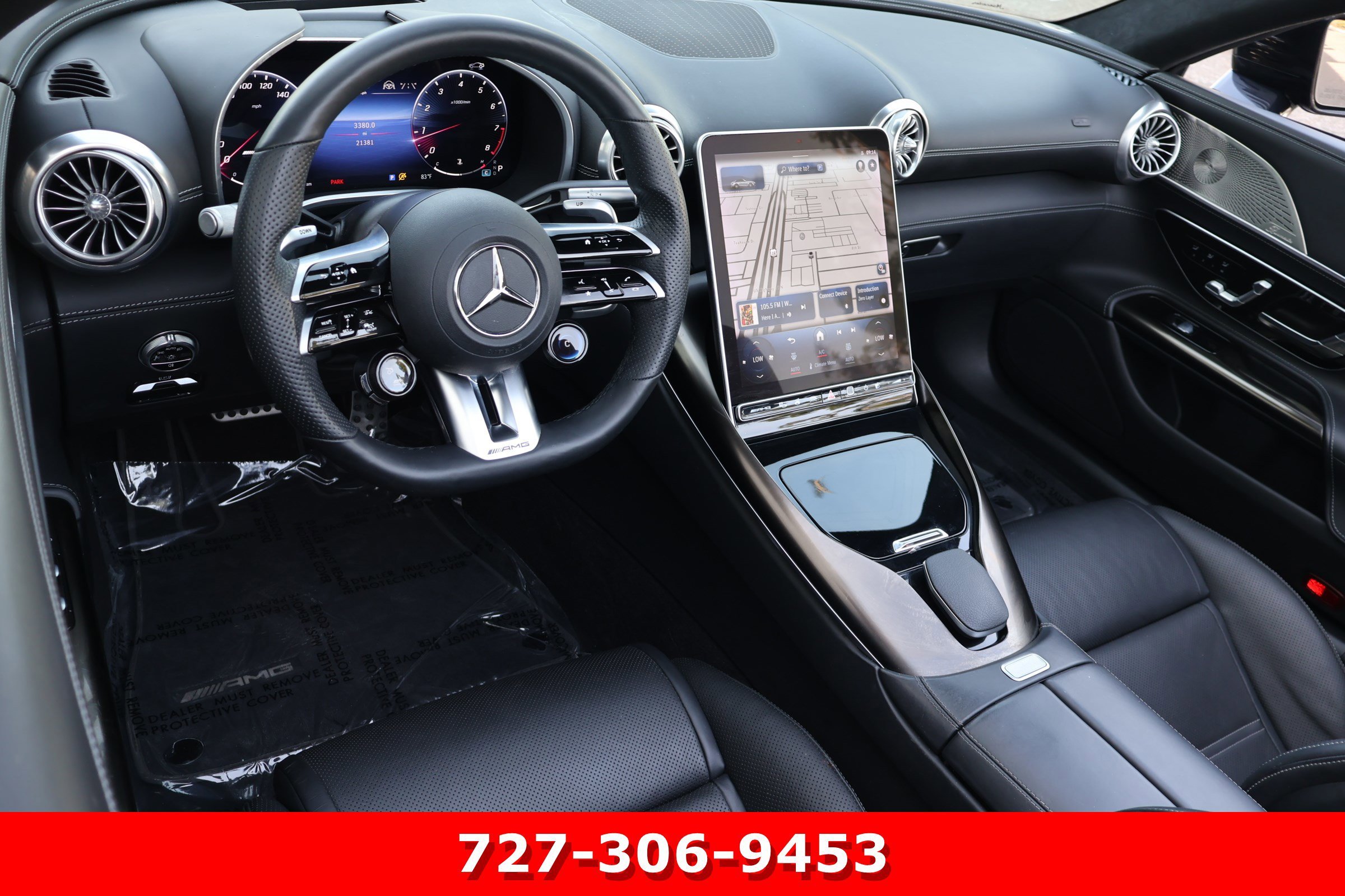Certified Used 2022 Obsidian Black Metallic Mercedes-Benz AMG® SL 63 image 20