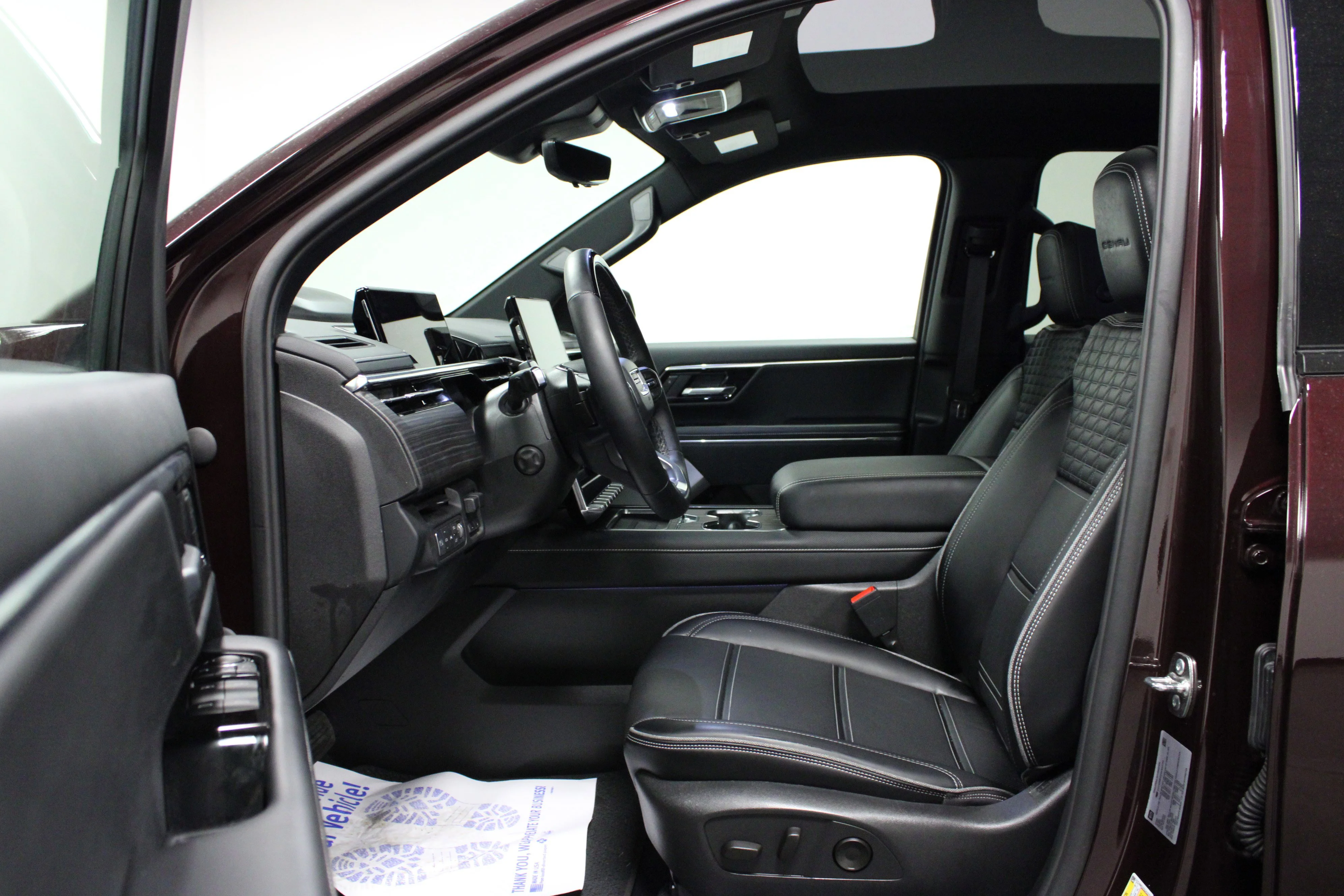 Used 2025 Dark Ember Tintcoat GMC Extended Range Denali image 12