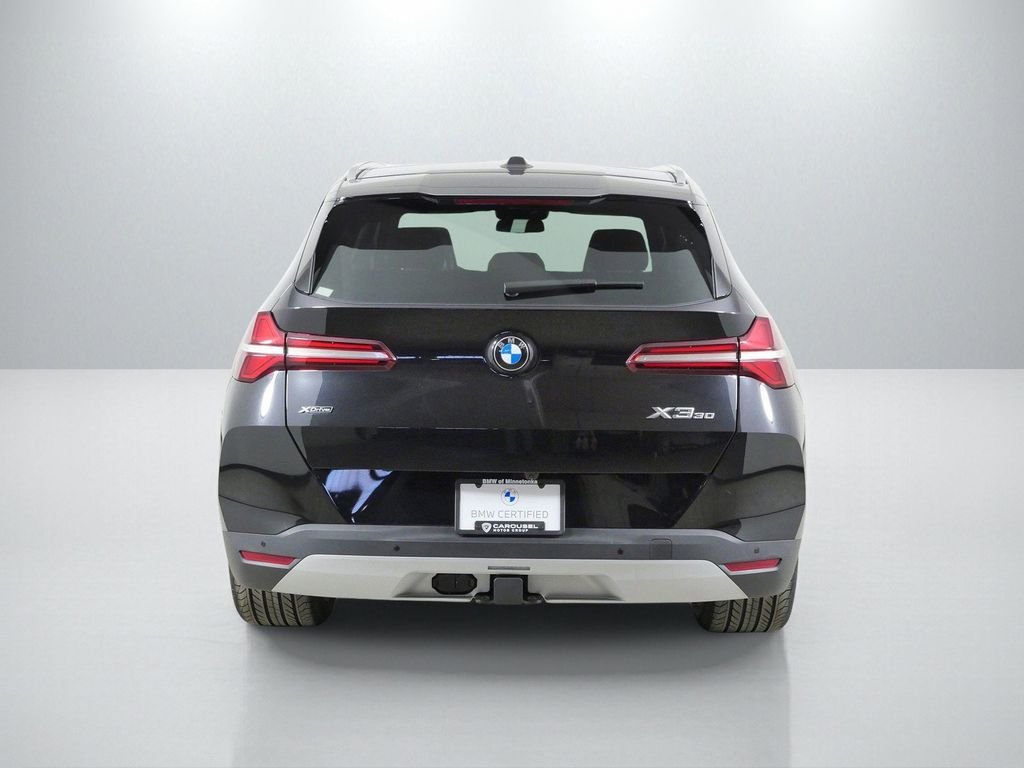 Certified Used 2025 Black Sapphire Metallic BMW 30 xDrive image 12