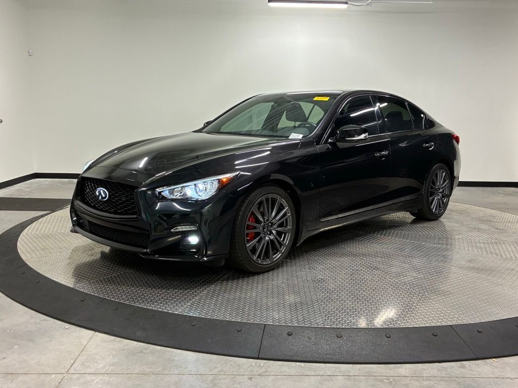 Used 2024 Black Opal Metallic INFINITI Red Sport 400 image 1