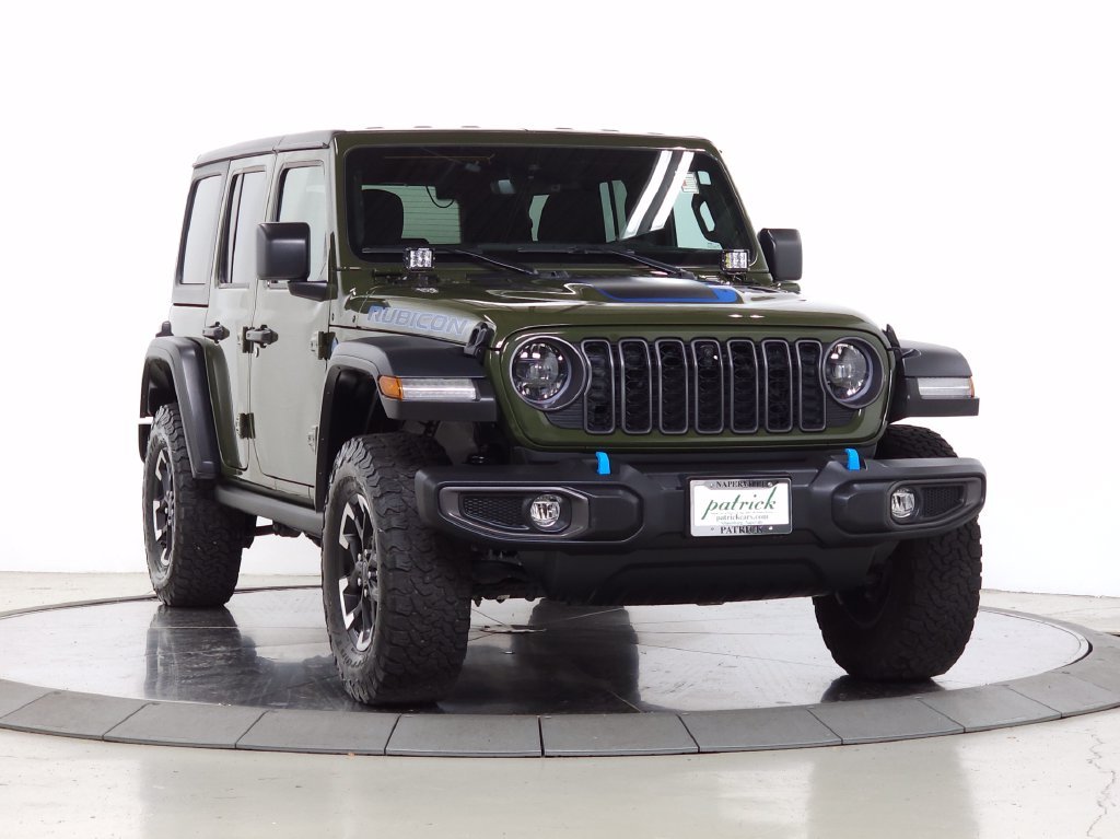 Used 2024 Green Jeep Rubicon 4xe image 11