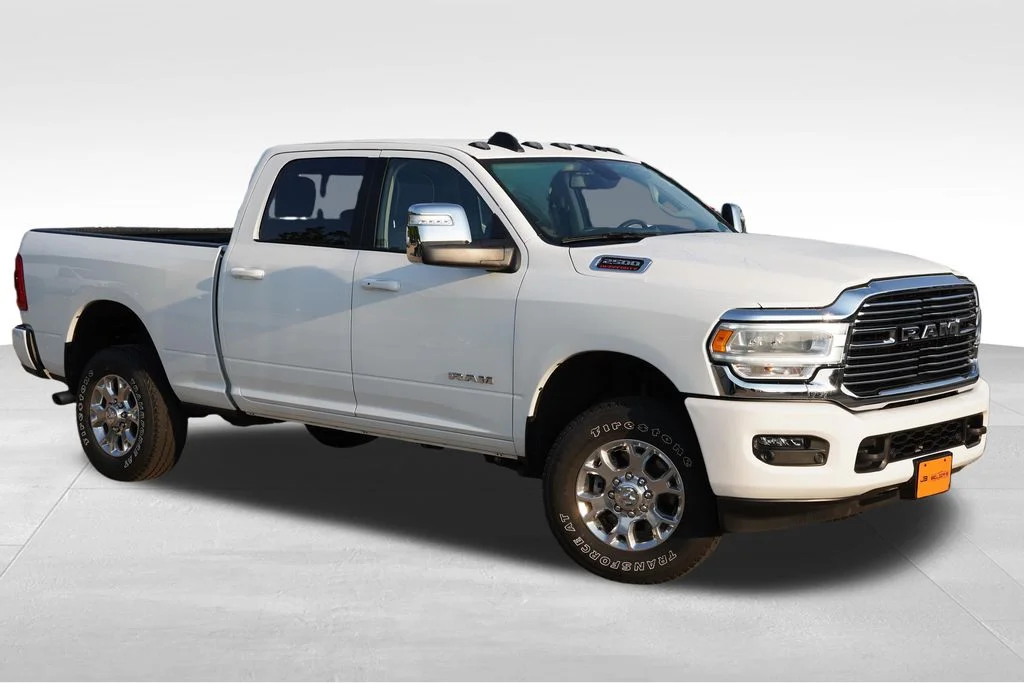Certified Used 2024 Bright White Clearcoat Ram Laramie image 2