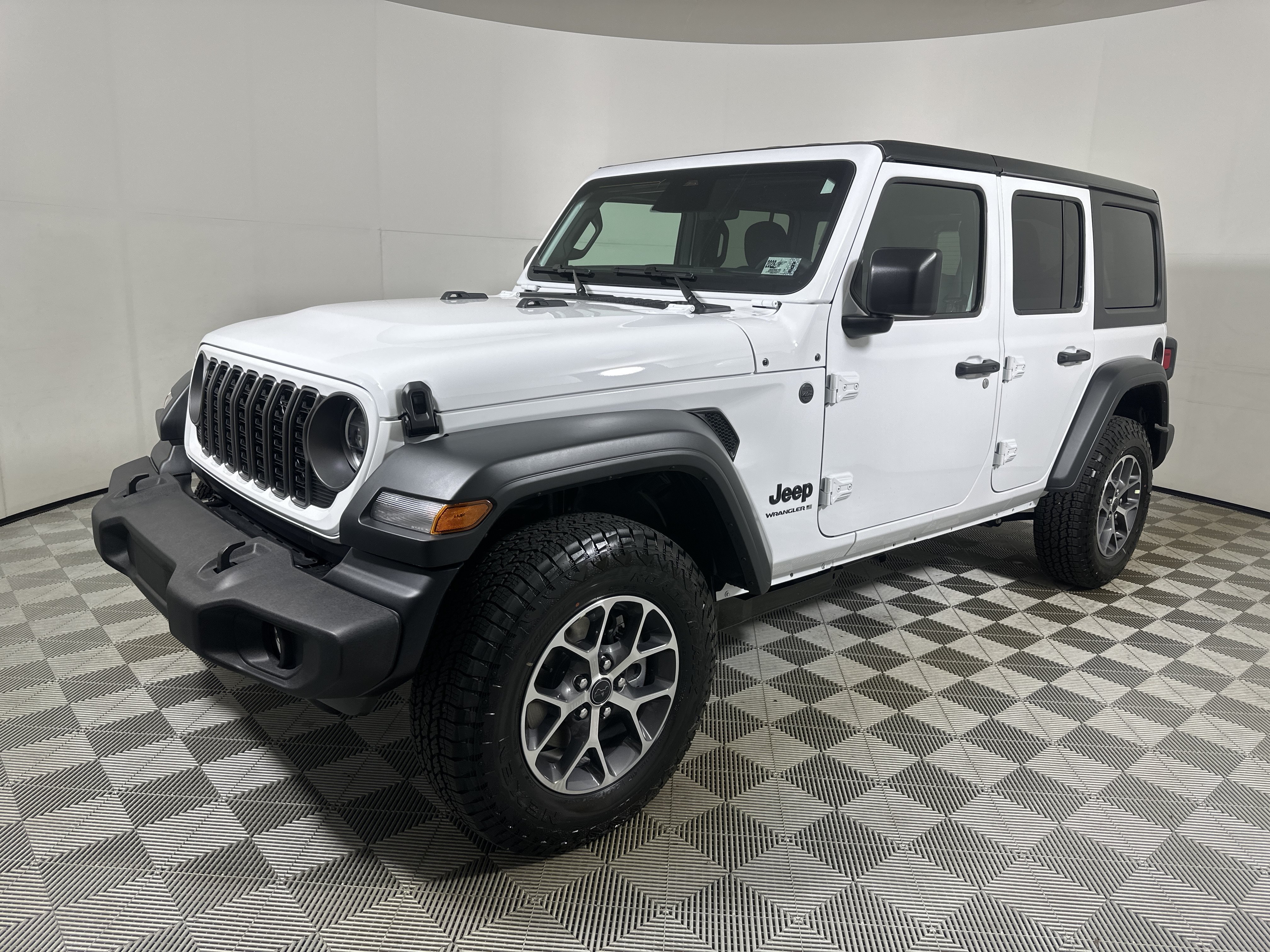 New 2026 Bright White Clearcoat Jeep Sport S image 3