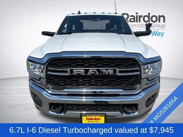 Used 2021 Bright White Clearcoat Ram Tradesman image 2