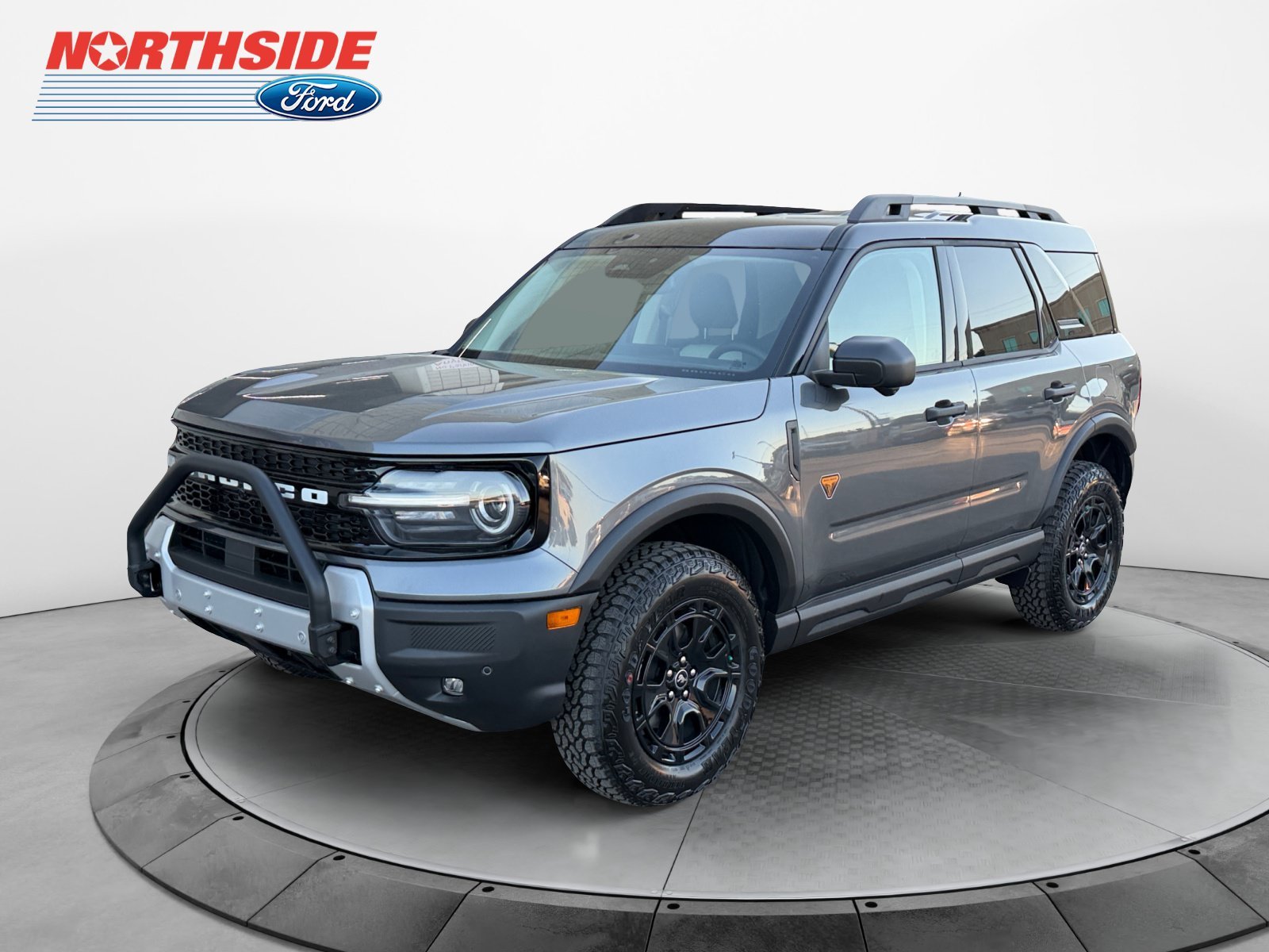 New 2026 Carbonized Gray Metallic Ford Badlands image 3