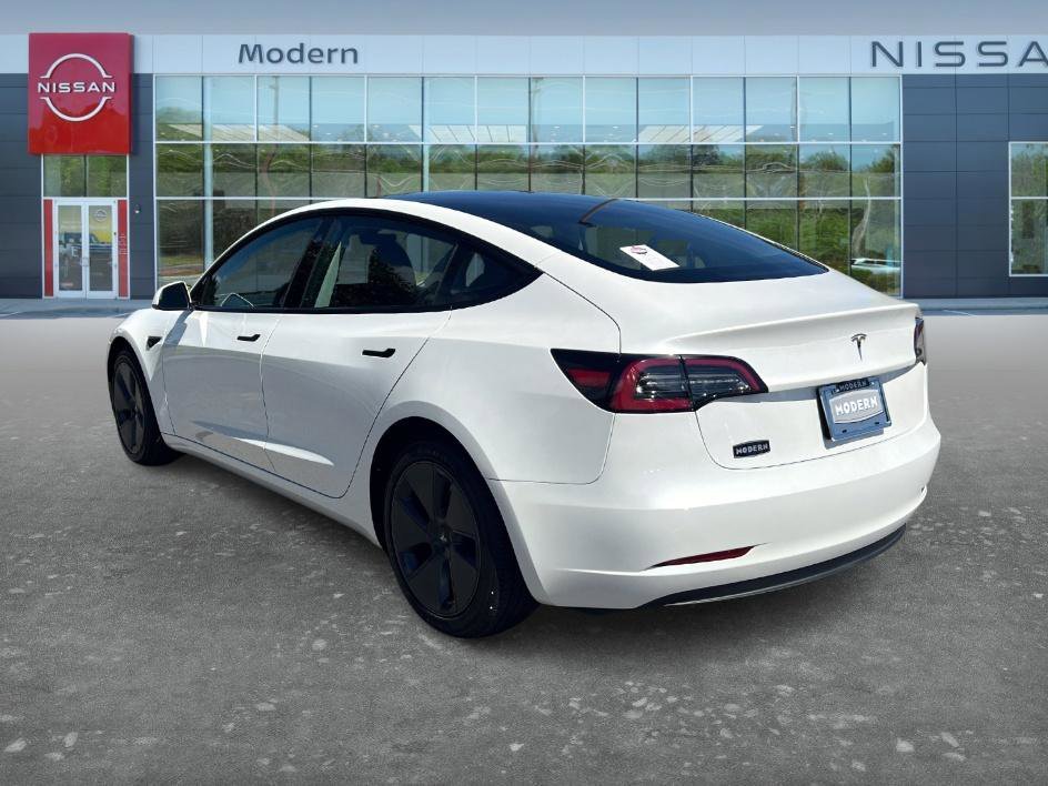 Used 2023 Pearl White Multi-Coat Tesla Base image 7