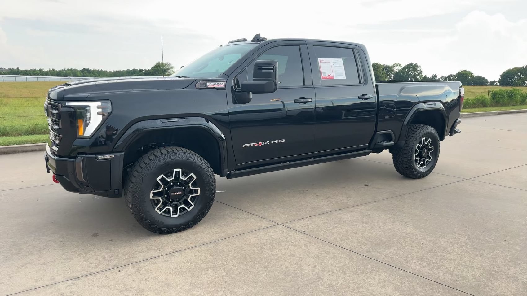 Used 2024 Onyx Black GMC AT4X image 3