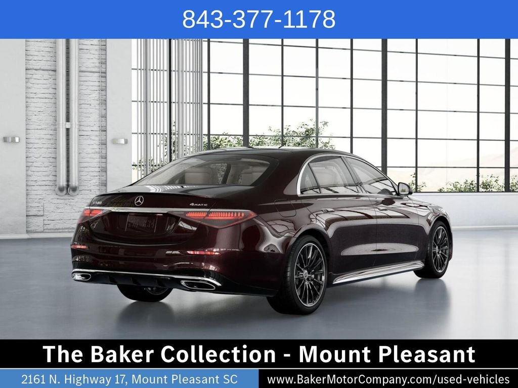 Certified Used 2026 Red Mercedes-Benz S 580 image 22