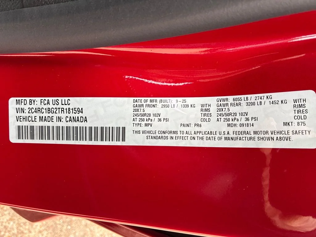 New 2026 Red Hot Pearl-Coat Exterior Paint Chrysler Select image 29