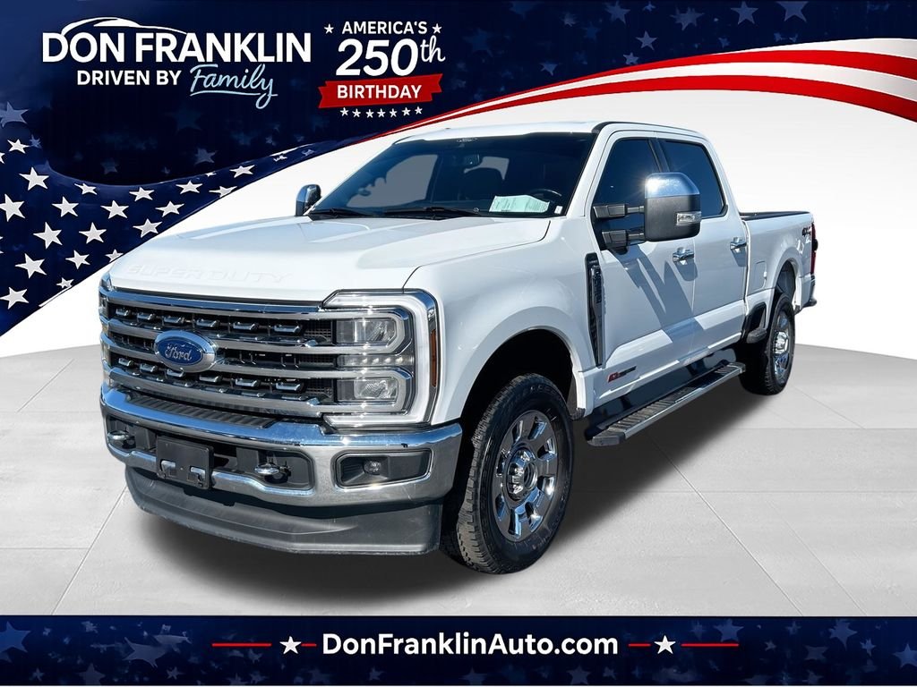 Used 2024 White Ford Lariat image 1