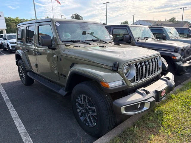 New 2026 Green Jeep Sahara image 1