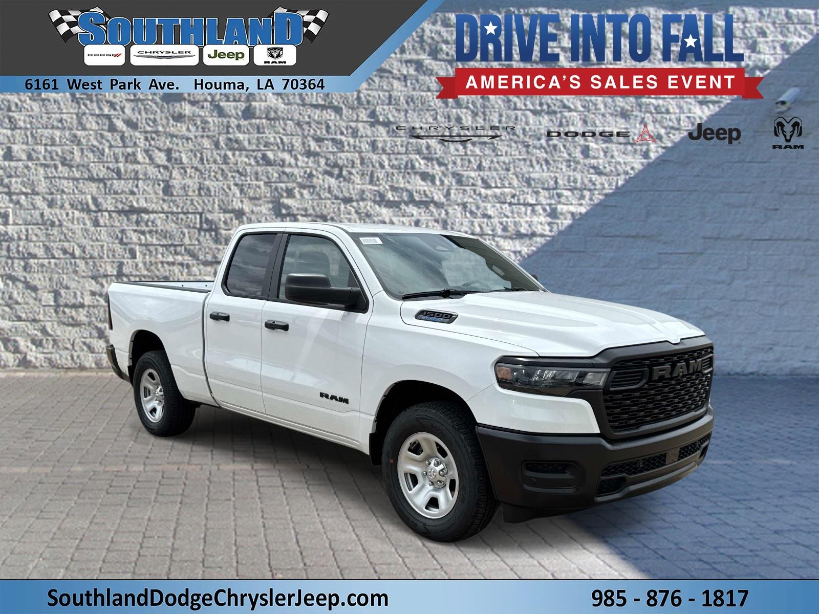 New 2026 Bright White Clearcoat RAM Tradesman image 1