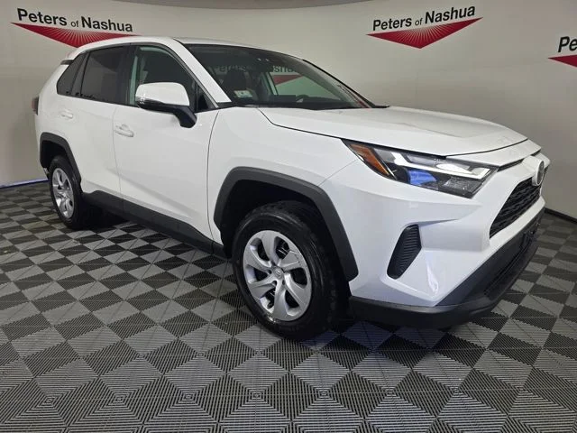 Used 2025 White Toyota LE image 1