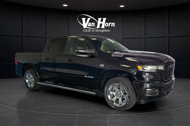 New 2026 Diamond Black Crystal Pearlcoat RAM Big Horn/Lone Star image 1