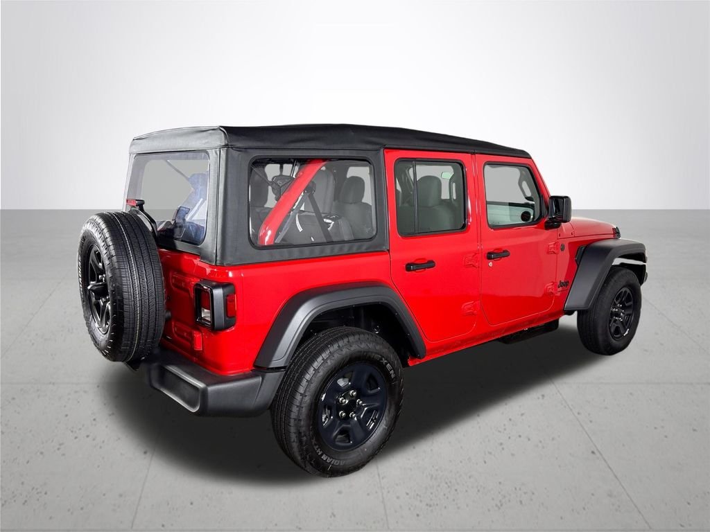 New 2026 Firecracker Red Clear-Coat Exterior Paint Jeep Sport S image 6