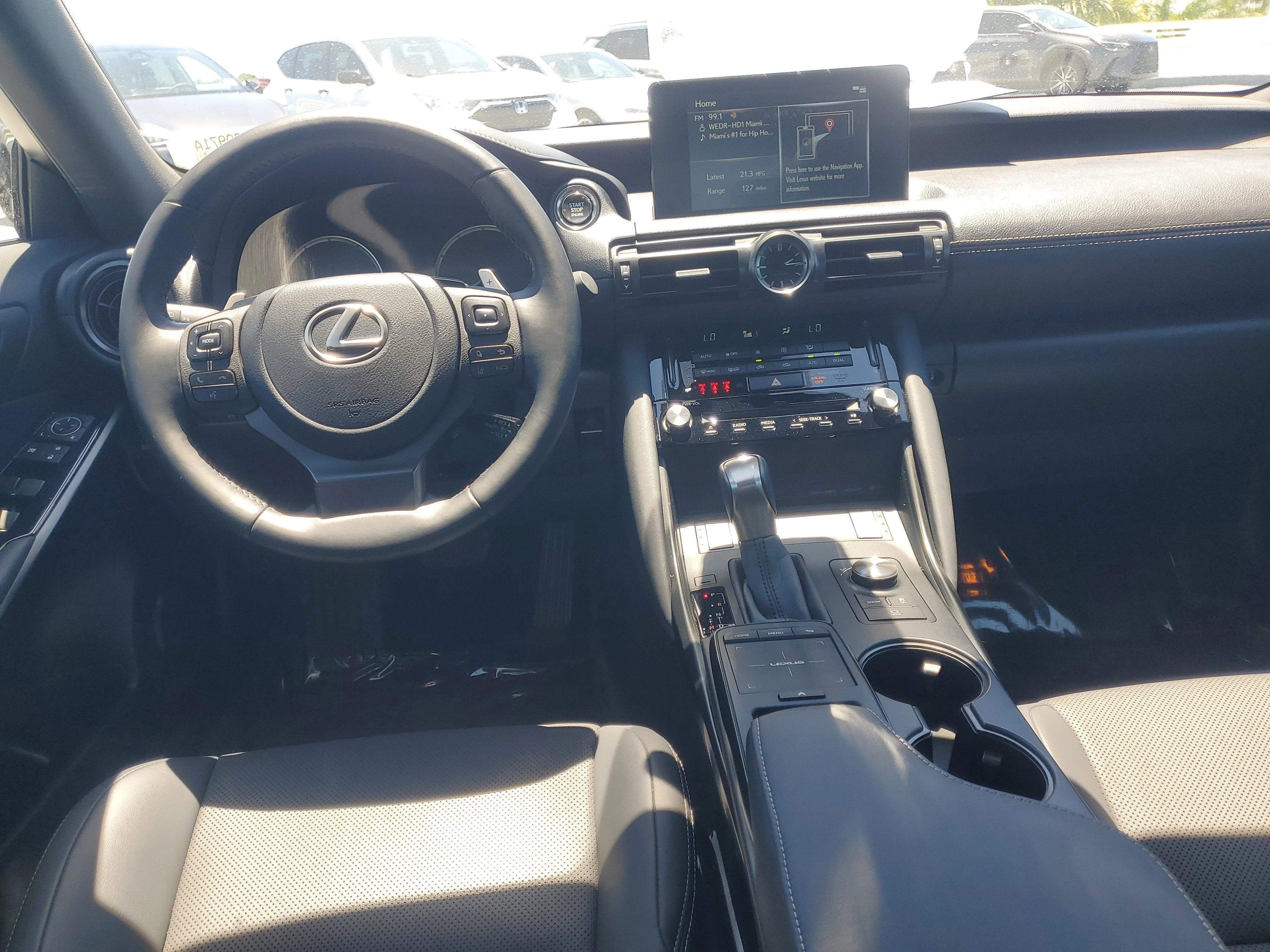 Certified Used 2025 Ultra White Lexus IS 350 F SPORT Design image 9