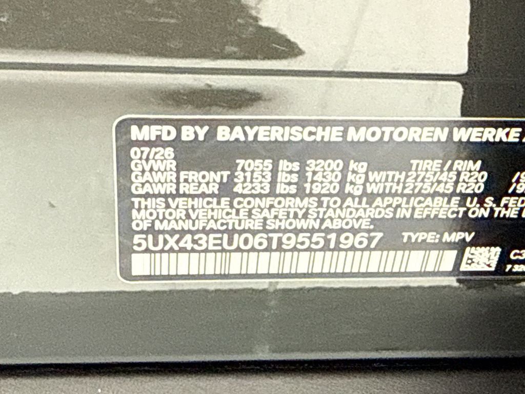 New 2026 Gray Metallic BMW xDrive50e image 34