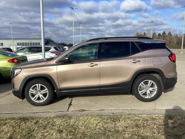 Used 2018 GMC Terrain SLE with VIN 3GKALMEV0JL392798 for sale in Sheffield, OH