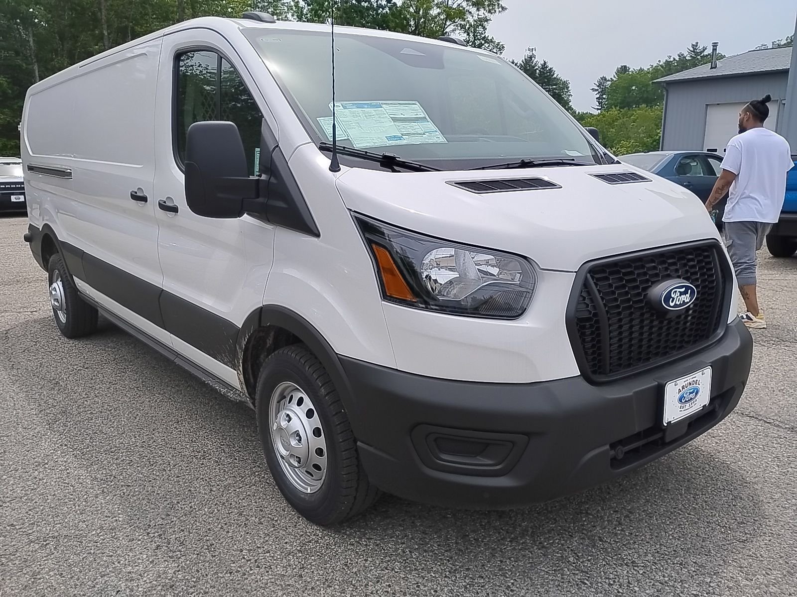 New 2026 Oxford White Ford Cargo Van image 1