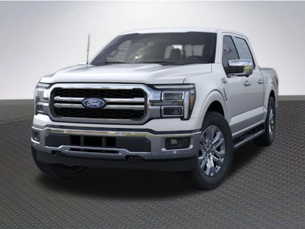 New 2026 Iconic Silver Metallic Ford Lariat® image 2