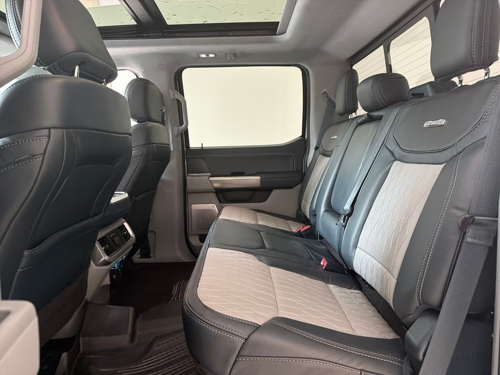 Used 2023 White Metallic Ford Limited image 34