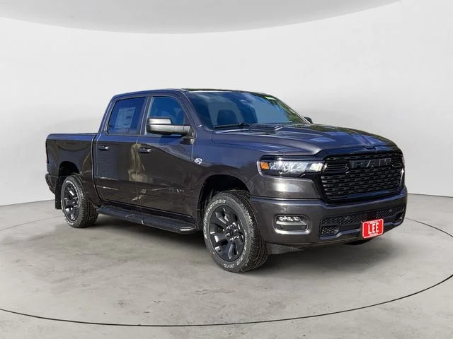 New 2026 Granite Crystal Metallic Clearcoat Ram EXPRESS CREW CAB 4X4 5