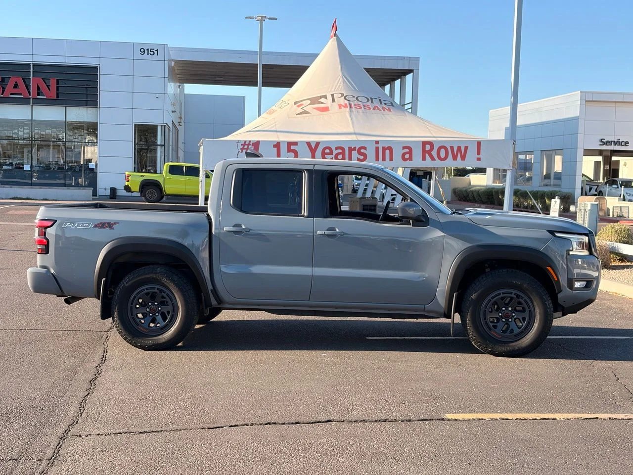 Used 2025 Boulder Gray Pearl Nissan PRO-4X image 7