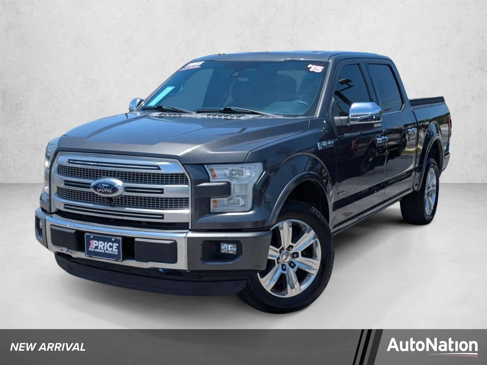 Used 2015 Magnetic Metallic Ford Platinum image 1