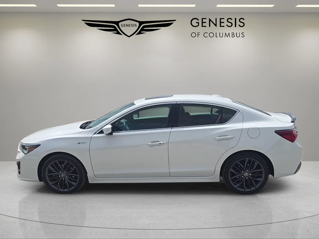 Used 2021 White Acura Premium and A-SPEC Packages image 2