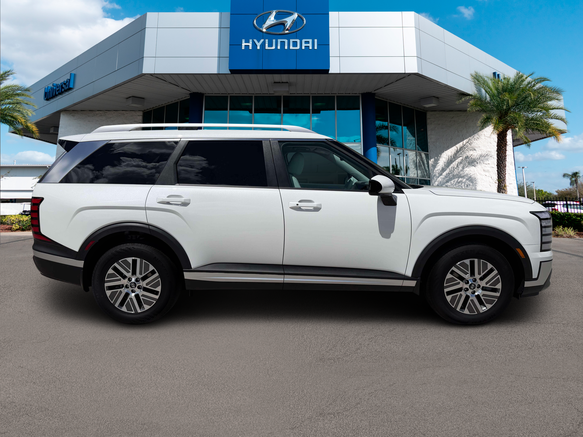 New 2027 White Hyundai Blue SEL 8P image 9