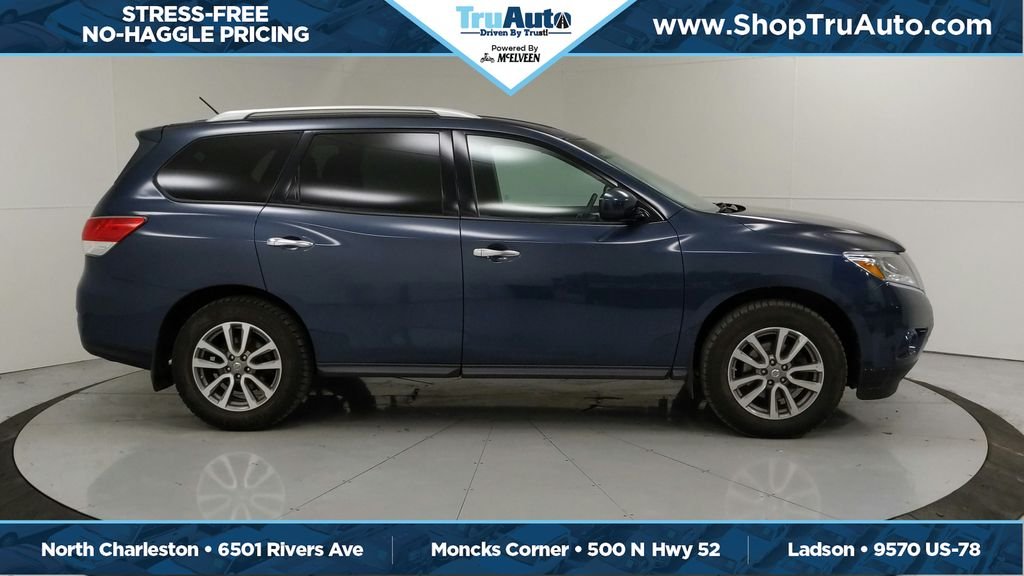Used 2015 Nissan Pathfinder S with VIN 5N1AR2MM8FC645422 for sale in Summerville, SC