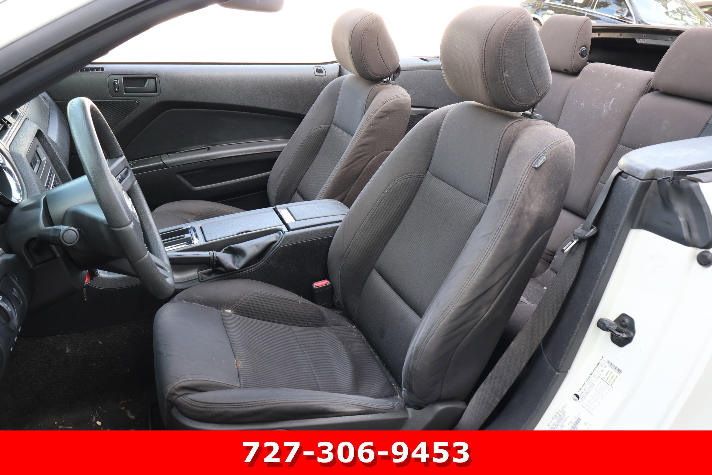 Used 2012 Ford Mustang V6 with VIN 1ZVBP8EM2C5239486 for sale in Clearwater, FL