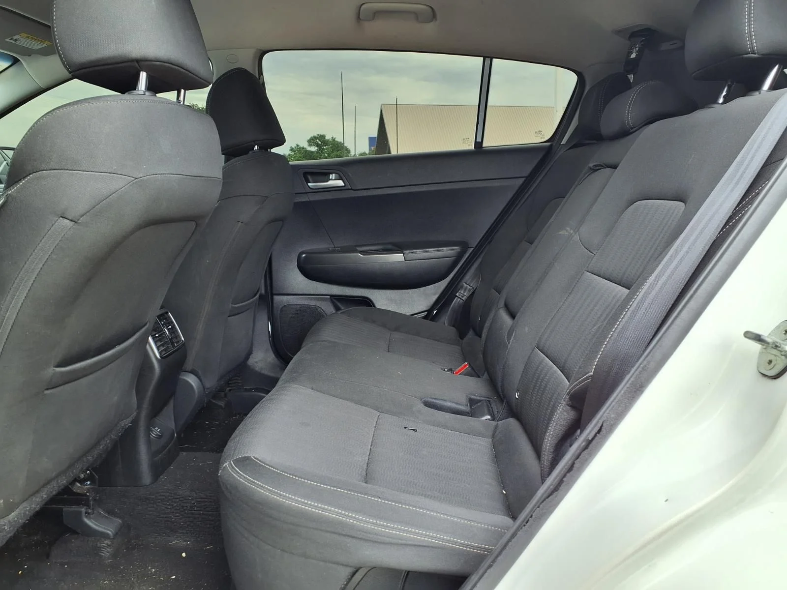 Used 2021 White Kia LX image 12
