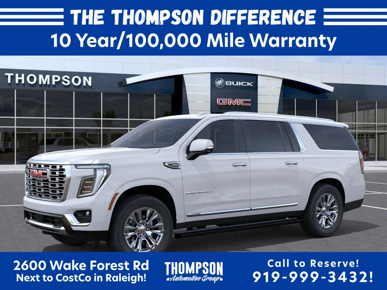 New 2026 Glacier White Tricoat GMC Denali image 3
