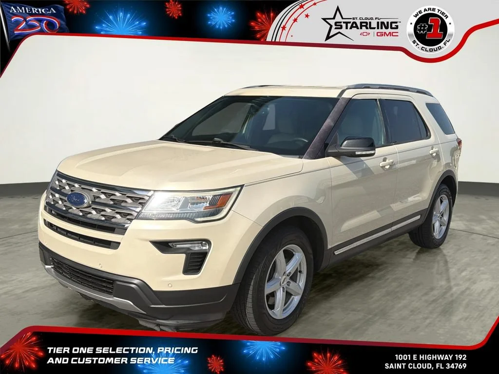 Used 2018 Beige Ford XLT image 1