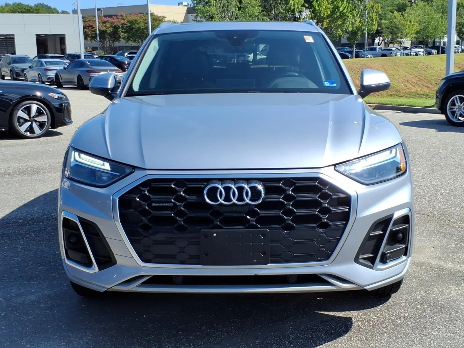 Used 2023 Florett Silver Metallic Audi S line Premium Plus image 2