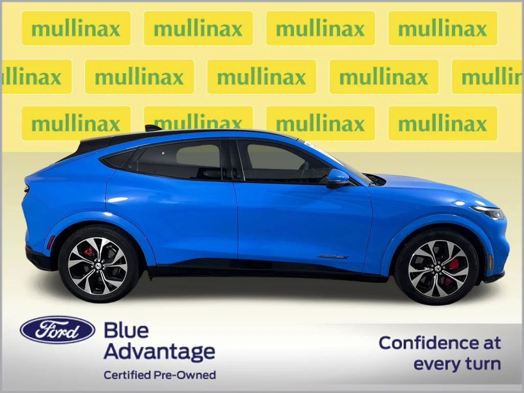 Certified Used 2021 Blue Ford Premium image 2