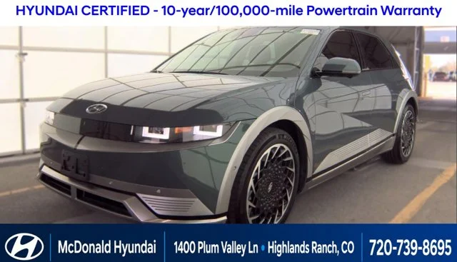 Used 2024 Green Hyundai Limited image 1
