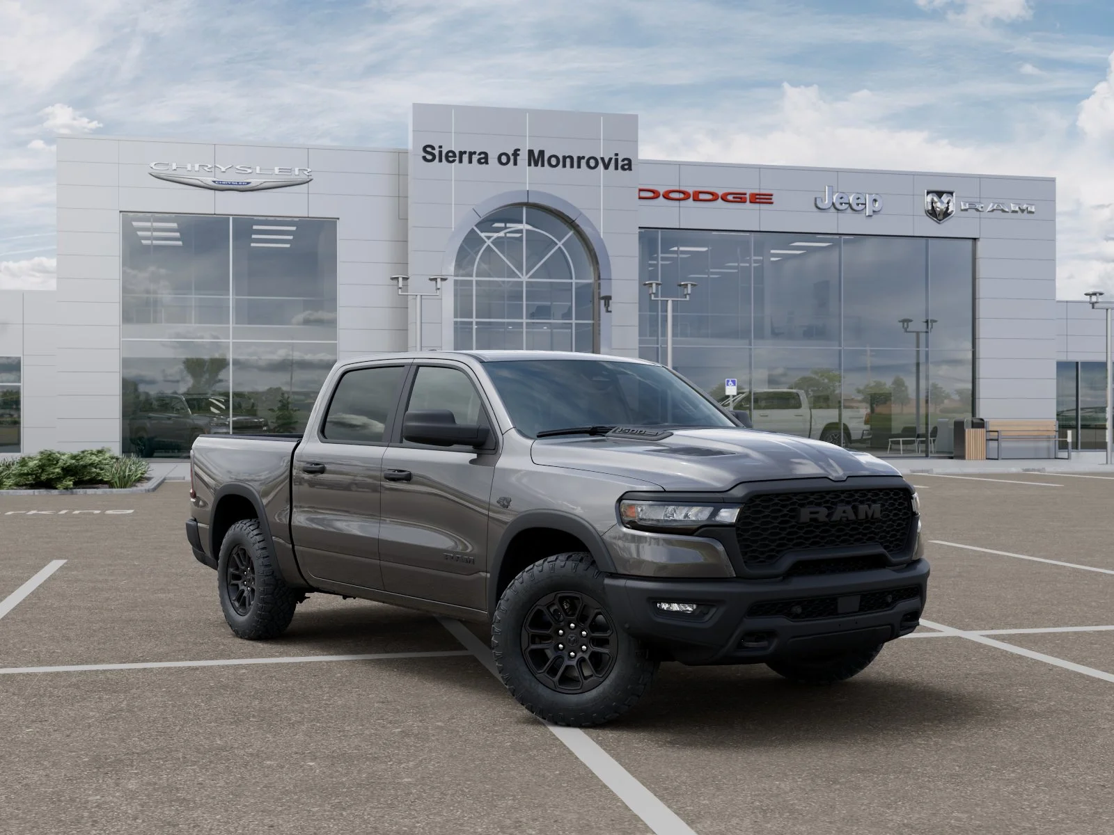 New 2027 Granite Crystal Metallic Clear-Coat Exterior Paint RAM Rebel image 31