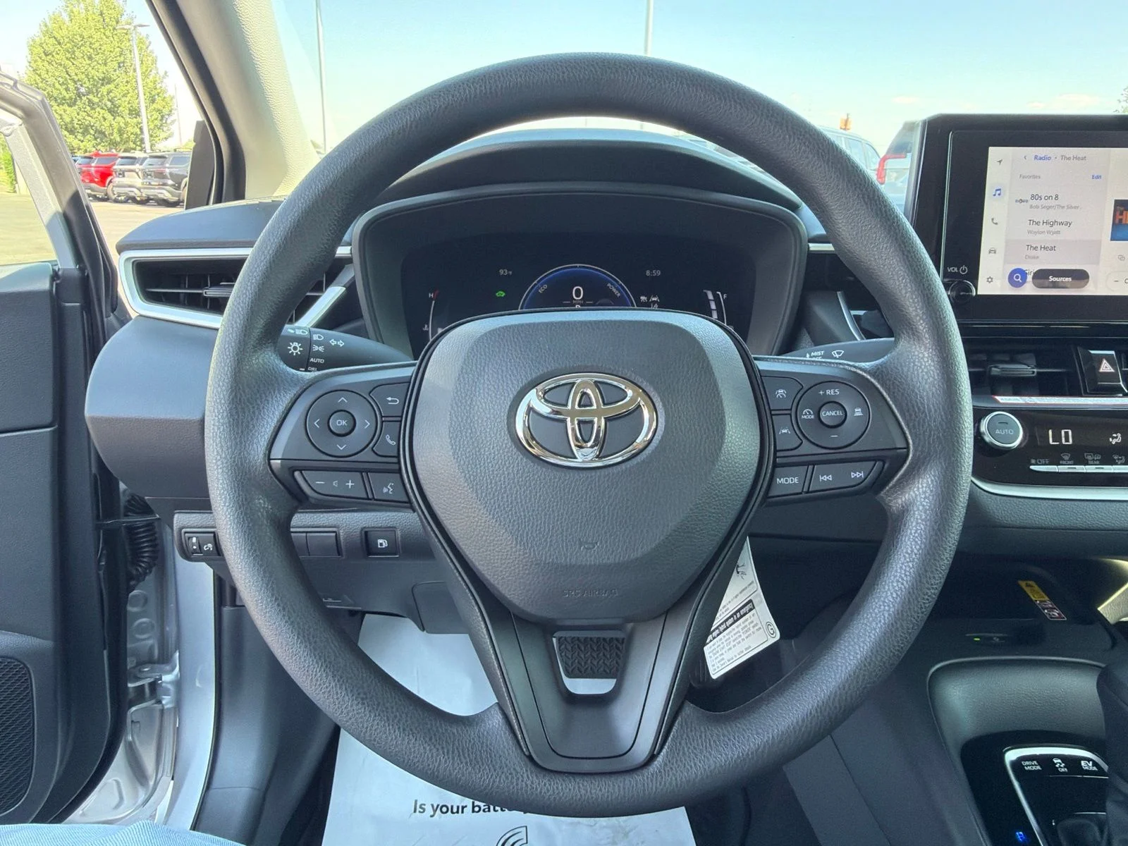 New 2026 Classic Silver Metallic Toyota Hybrid LE image 19