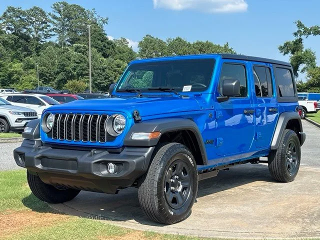 New 2026 Hydro Blue Pearl-Coat Exterior Paint Jeep Sport image 3