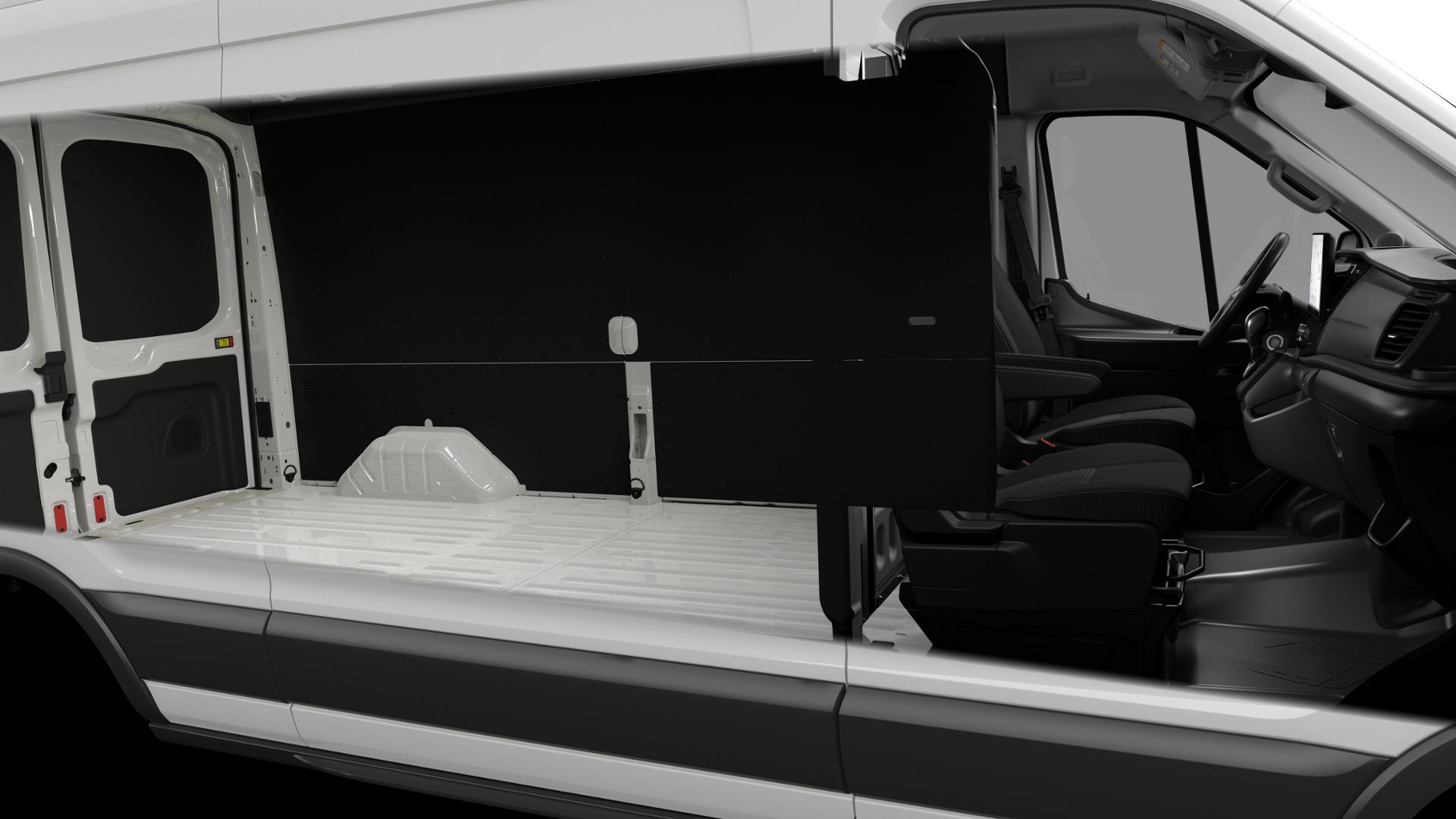 New 2027 Oxford White Ford Cargo Van image 6
