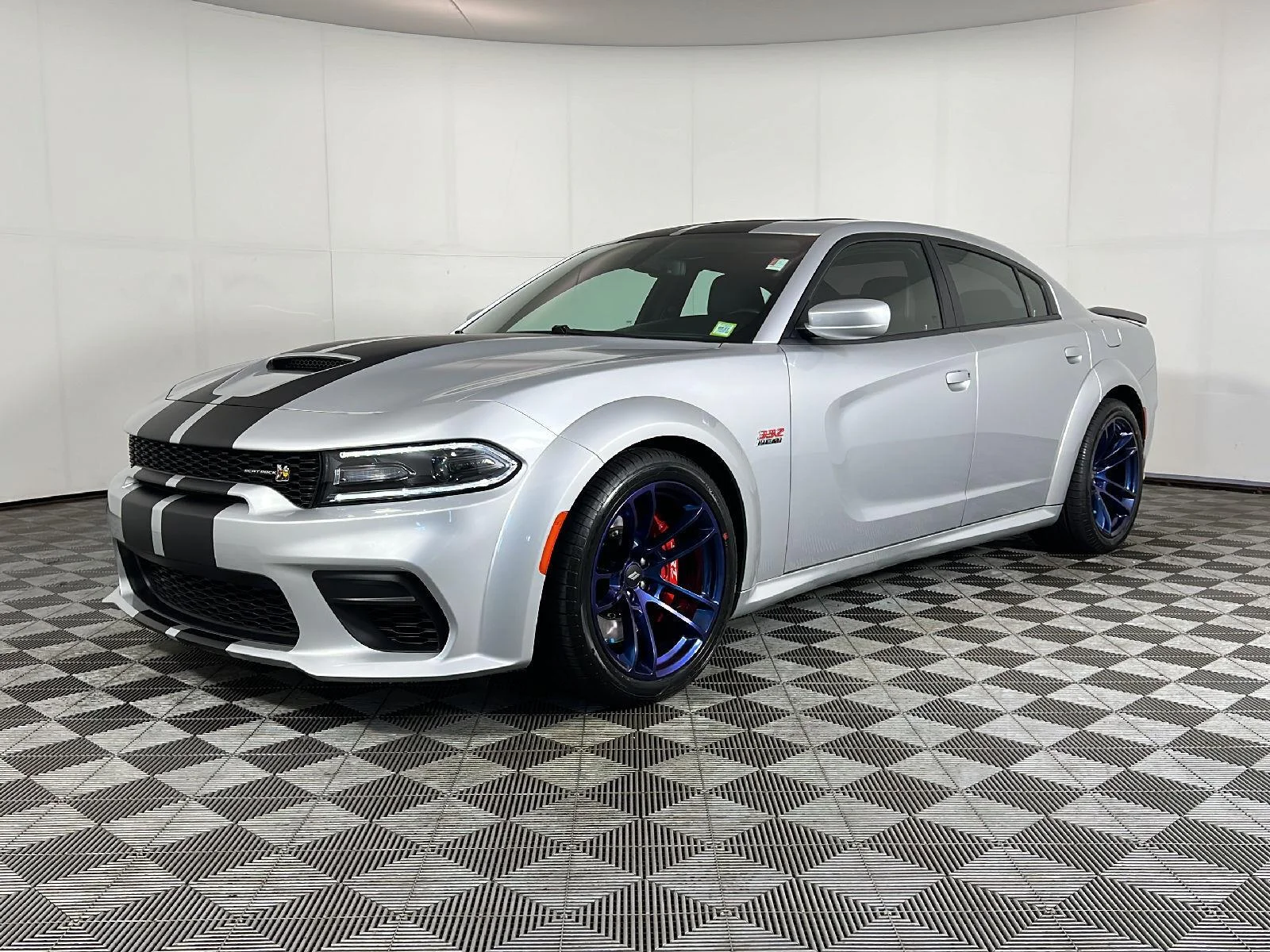 Used 2021 Triple Nickel Clearcoat Dodge Scat Pack Widebody image 12