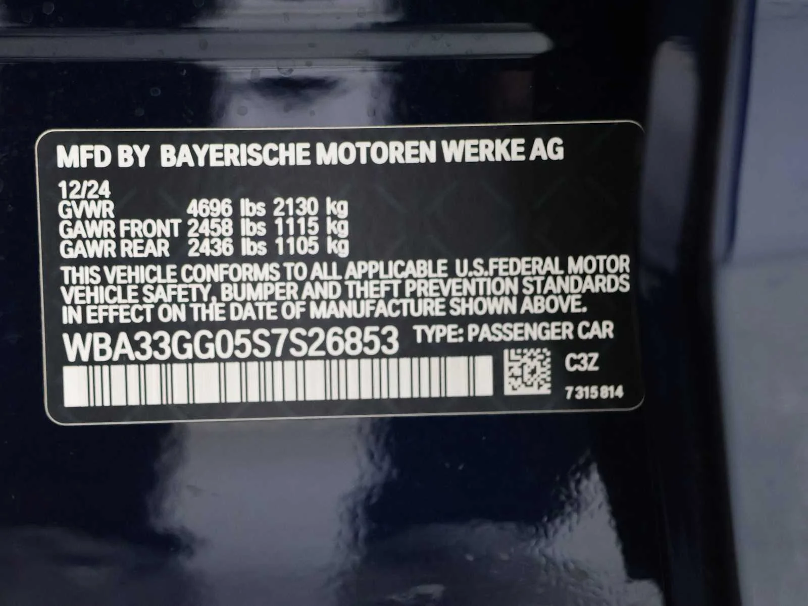 Certified Used 2025 Tanzanite Blue II Metallic BMW M235 xDrive image 24