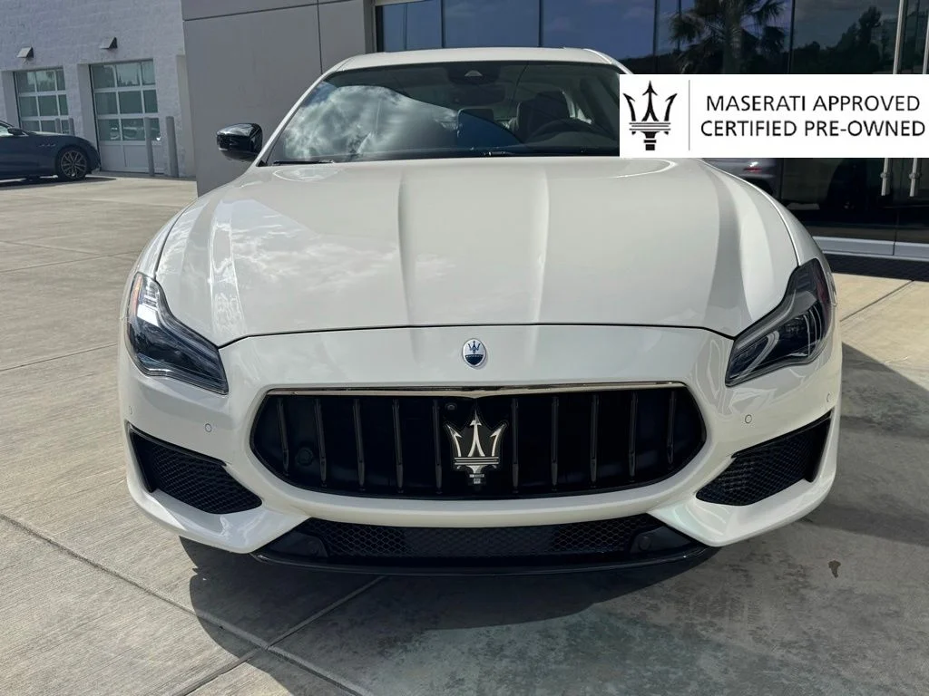 Certified Used 2022 Bianco Maserati Modena image 3