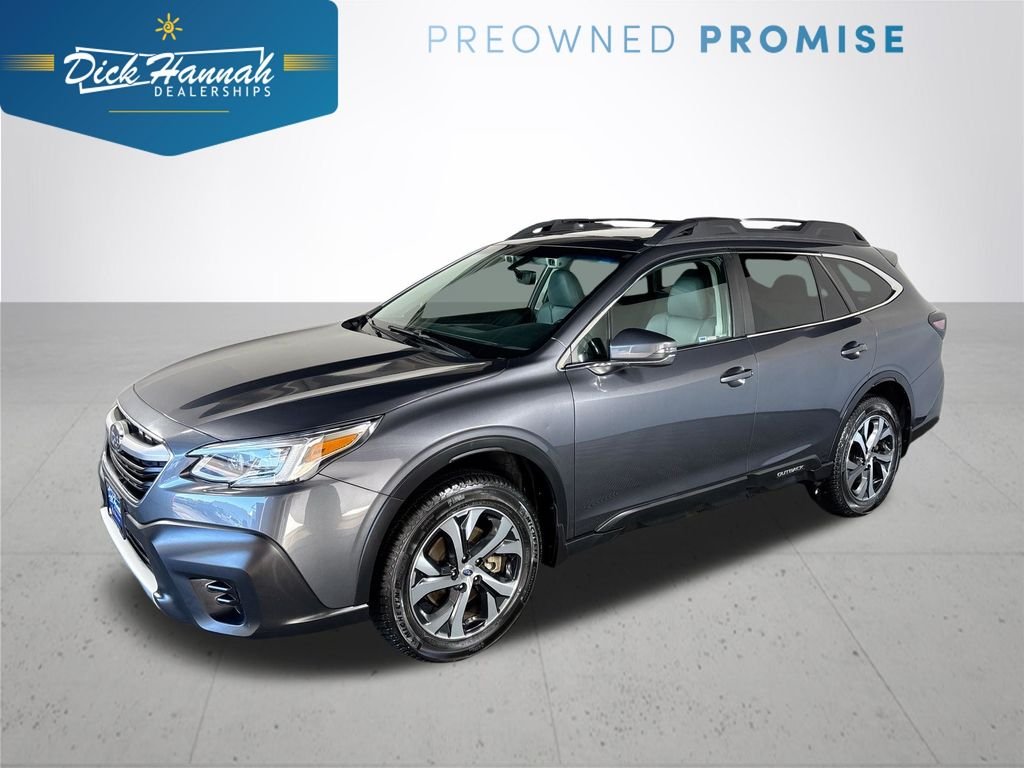 Used 2020 Gray Metallic Subaru Limited image 1