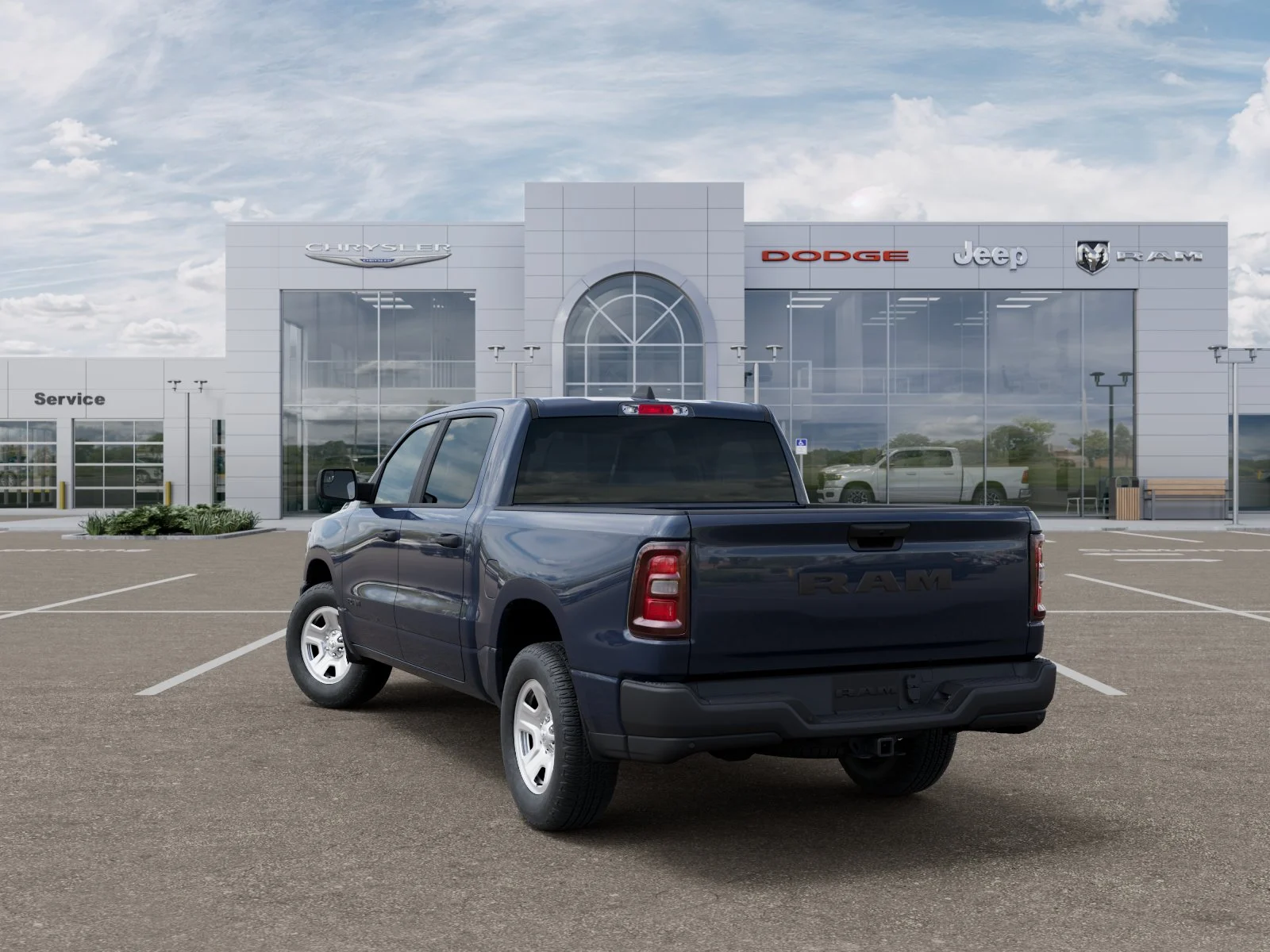 New 2026 Forged Blue Metallic Exterior Paint RAM Tradesman image 44