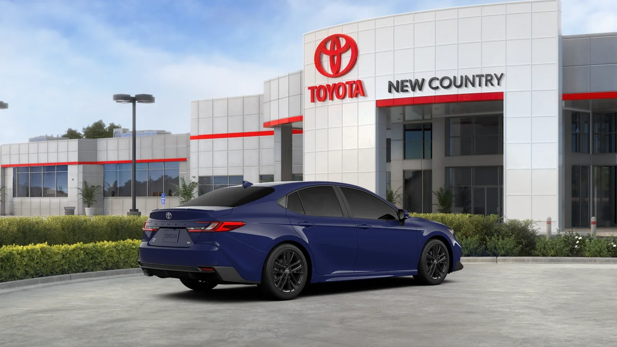 New 2027 Reservoir Blue Toyota SE image 10